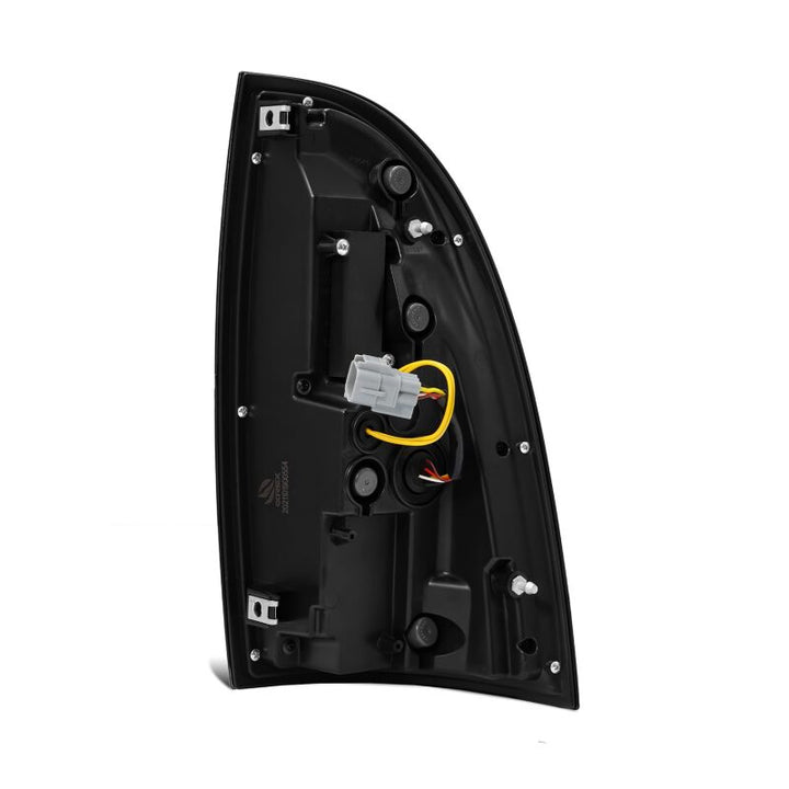 AlphaRex 05-15 Toyota Tacoma LUXX LED Taillights Blk w/Activ Light/Seq Signal - Bull Strap