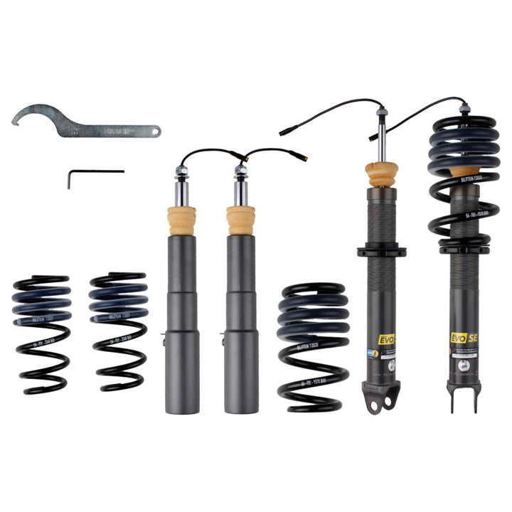 Bilstein EVO SE 21-22 Porsche 911 92 Turbo S/K/ EVO SE - Front and Rear Suspension Kit - Bull Strap