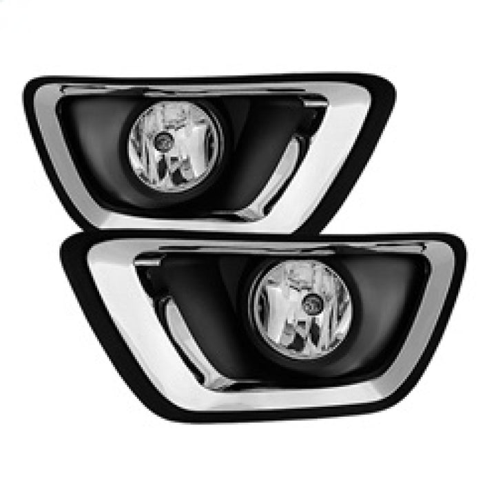 Spyder Chevy Colorado 2015-2017 OEM Fog Lights w/switch - Clear FL-CCOL15-C - Bull Strap