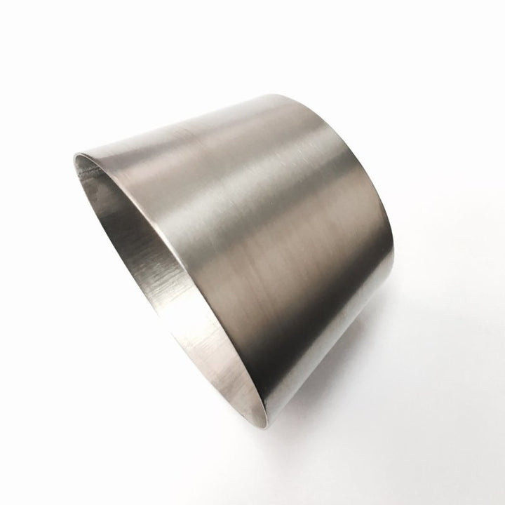 Stainless Bros 2-3/8in OAL 3in to 4in 304SS Transition Reducer Cone - Bull Strap
