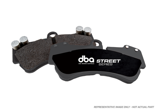 DBA 16-18 Honda Accord LX/EX/EX-L Street Series Front Brake Pads - Bull Strap