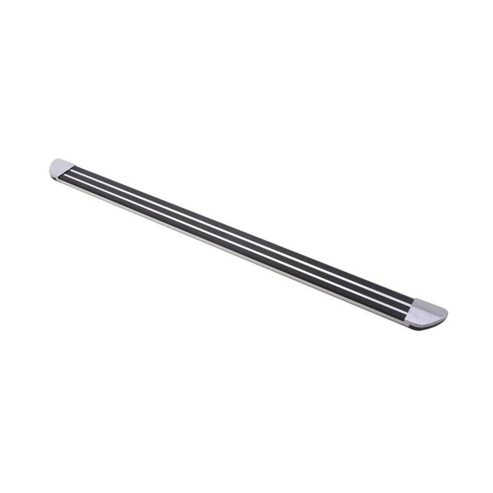 Lund Universal Crossroads 70in. Running Board - Chrome - Bull Strap