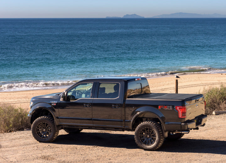 BAK 04-14 Ford F-150 6ft 6in Bed BAKFlip MX4 Matte Finish - Bull Strap