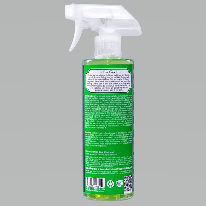 Chemical Guys HydroSpeed Ceramic Quick Detailer - 16oz - Bull Strap