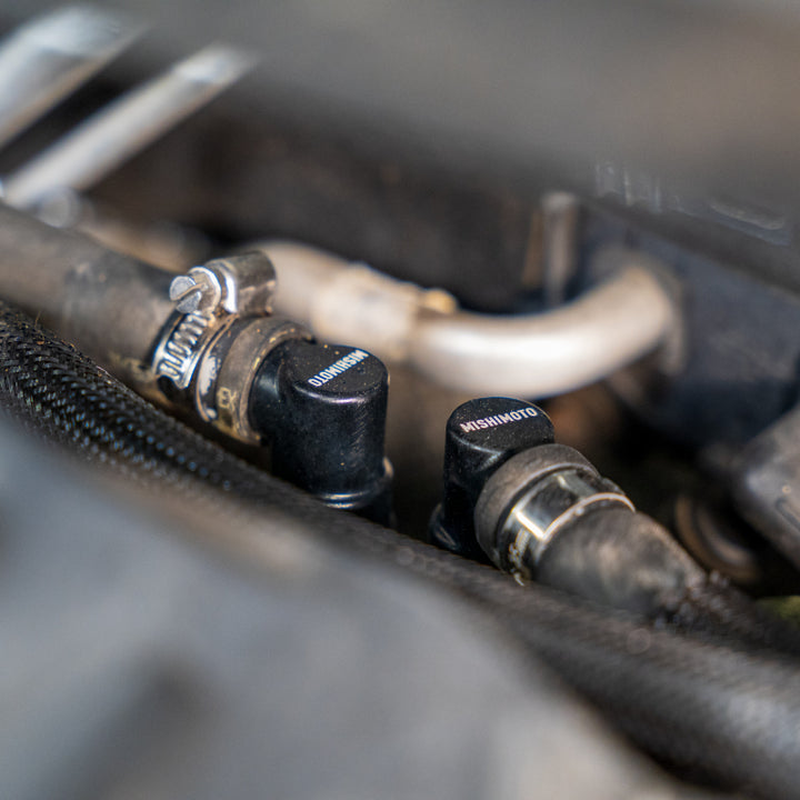 Mishimoto 2011+ Dodge Durango Heater Supply and Return Hose CNC Fitting Set - Bull Strap