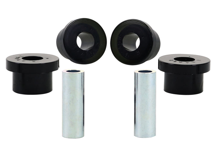 Whiteline Plus 7/88-5/00 Suzuki Swift Rear Outer Front Control Arm Bushing Kit - Bull Strap