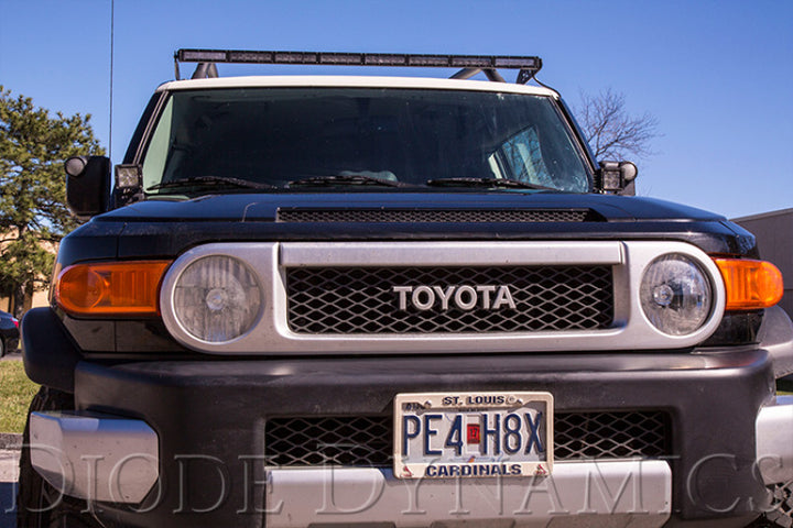 Diode Dynamics 50 In LED Light Bar - White Combo - Bull Strap