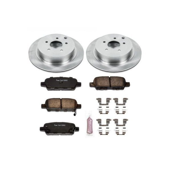Power Stop 03-12 Infiniti FX35 Rear Autospecialty Brake Kit - Bull Strap