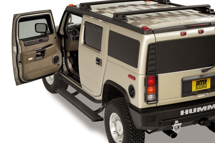 AMP Research 2003-2009 Hummer H2 PowerStep - Black - Bull Strap