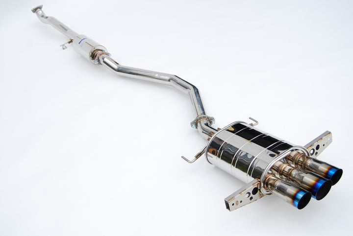 Invidia 17+ Honda Civic SI Hatchback Q300 Triple Titanium Tip Cat-back Exhaust - Bull Strap