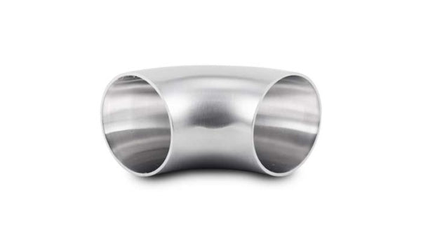 Vibrant 1.75in OD T304 SS 90 Deg Mandrel Bend Elbow (1.75in Centerline Radius) - Bull Strap