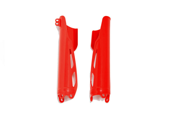 Cycra 19+ Honda CRF250R-450RX Fork Guards White - Bull Strap