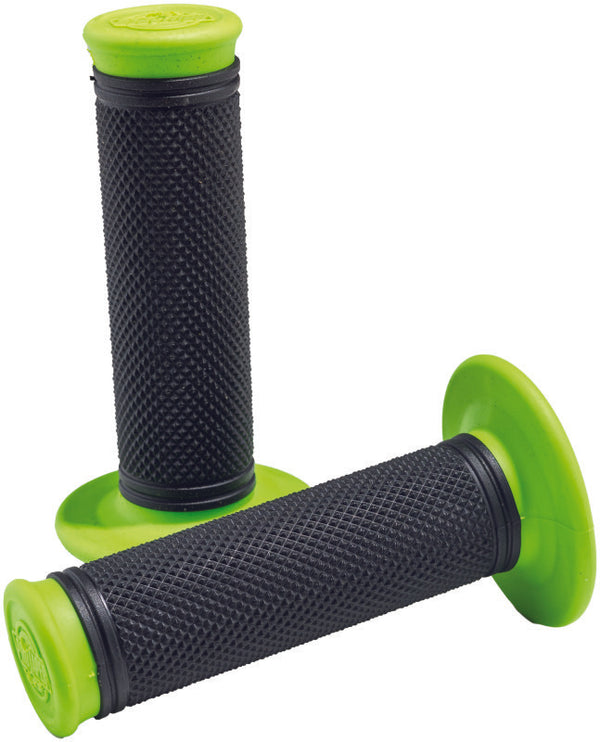 ProTaper Pro Series Clamp On Full Diamond Green/Black - Bull Strap
