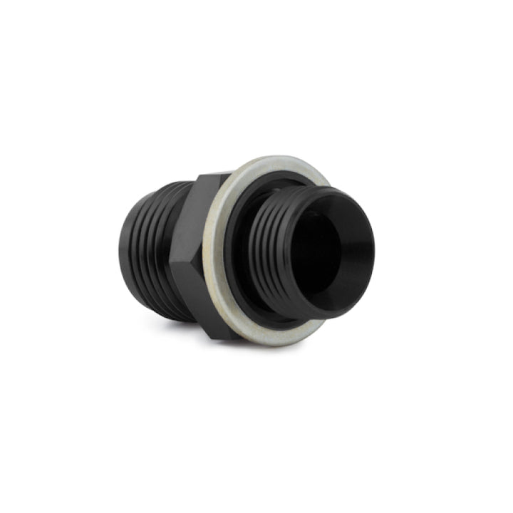 Mishimoto Sandwich Plate Fitting M20 x -10AN Black - Bull Strap