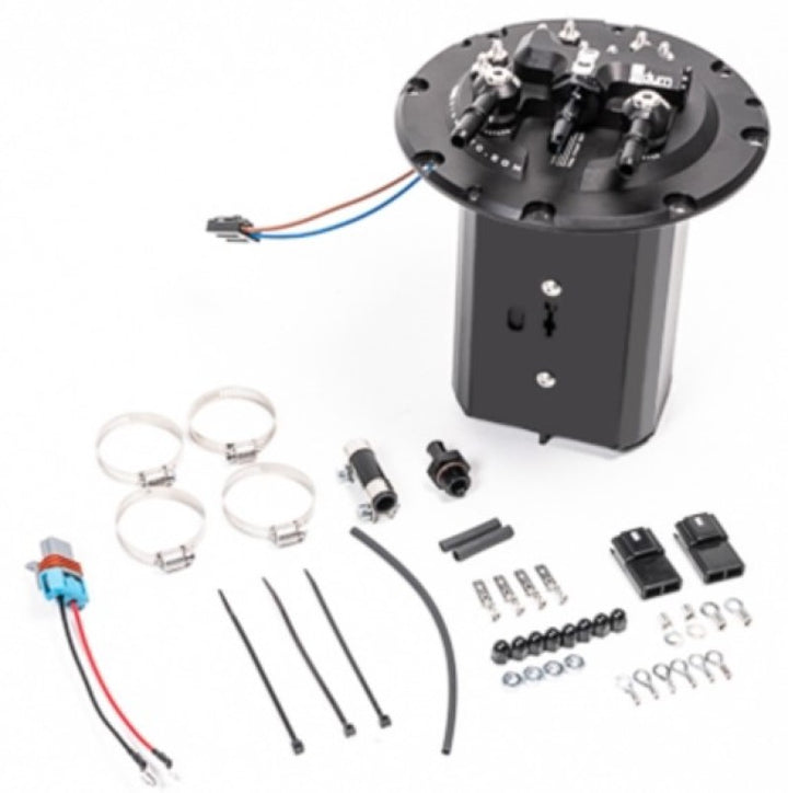 Radium Subaru Fuel Hanger For Walbro GSS342 or AEM 50-1200 - Pumps Not Included - Bull Strap