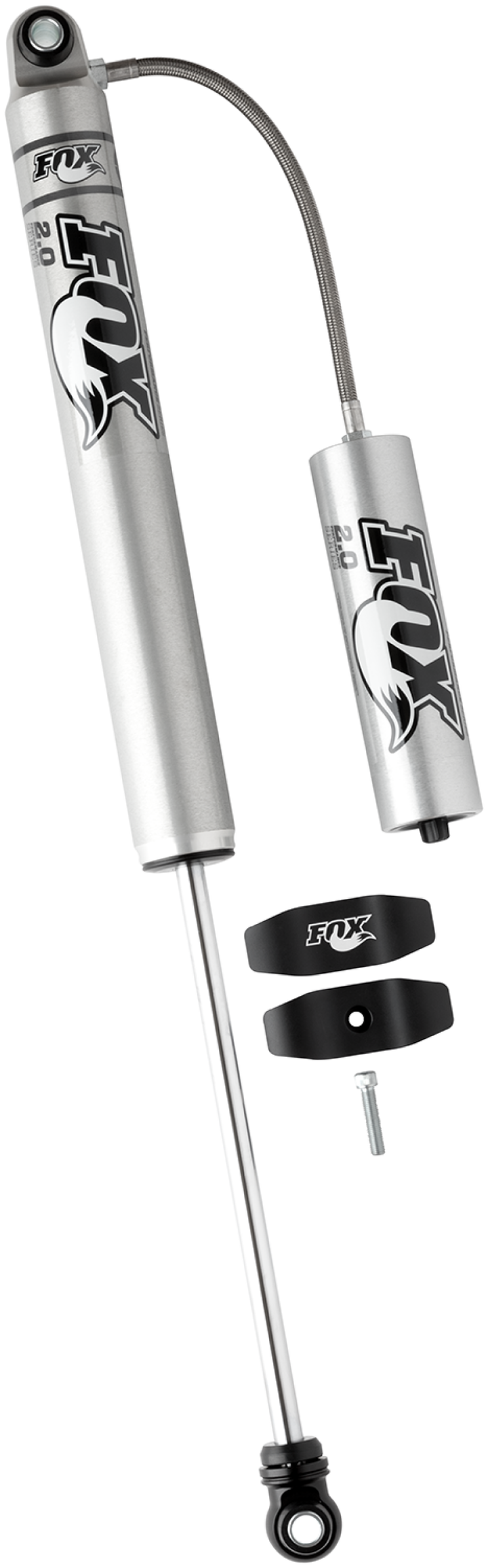 Fox 94-11 Dodge 2500/3500 2.0 Performance Series 12.6in Smooth Body R/R Rear Shock / 4-6in Lift - Bull Strap