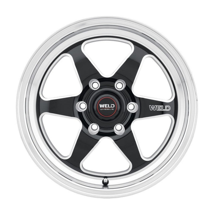 Weld S156 17x10 Ventura 6 Drag 6x139.7 ET25 BS6.50 Gloss BLK MIL DIA 106.1 - Bull Strap