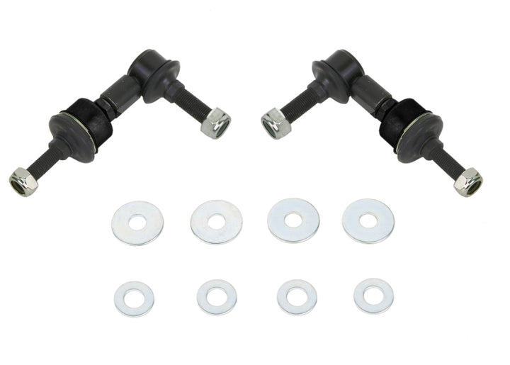Whiteline 7/2006-12/2009 1/2010+ Mazda Speed3 Rear 12mm Ball Stud Adj X HD Sway Bar Link Assembly - Bull Strap