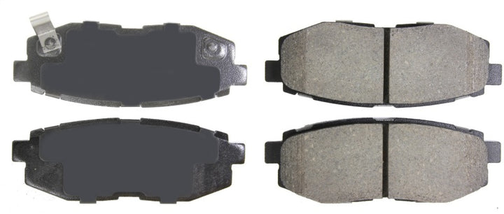 StopTech Performance 06-10 Subaru Legacy Sedan/Outback/13 BRZ / 13 Scion FR-S Rear Brake Pads - Bull Strap