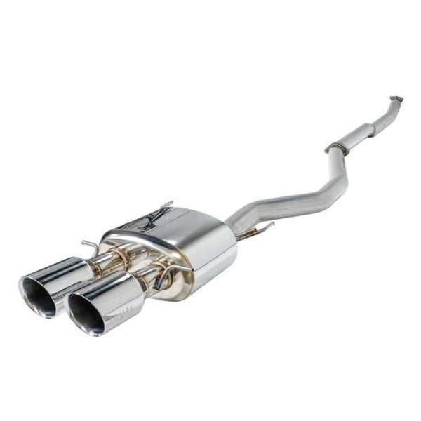 Remark 2017+ Honda Civic Si Coupe Cat-Back Exhaust (Non-Resonated) - Bull Strap