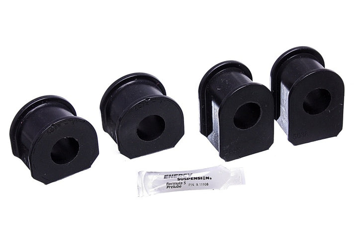 Energy Suspension 1in Bronco S/B Set - Black - Bull Strap
