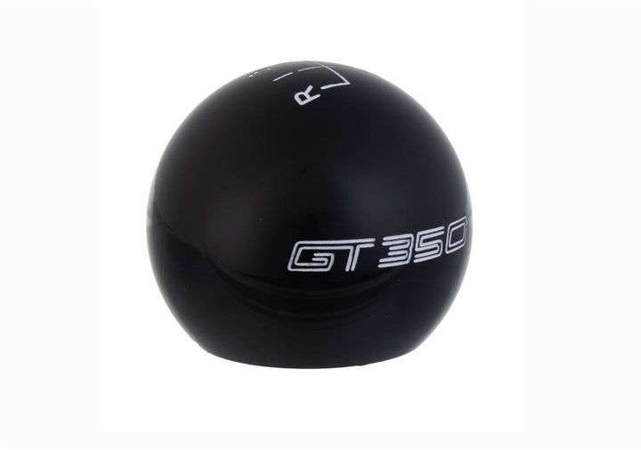 Ford Racing 15-19 Mustang GT350 6-Speed Shift Knob - Black - Bull Strap