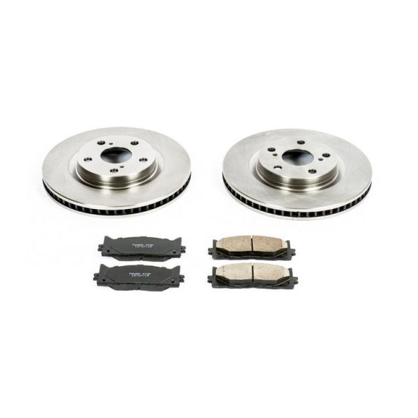 Power Stop 13-18 Lexus ES300h Front Autospecialty Brake Kit - Bull Strap