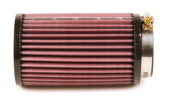 K&N Universal Clamp-On Air Filter 2-7/16in FLG / 3-1/2in OD / 6in H - Bull Strap