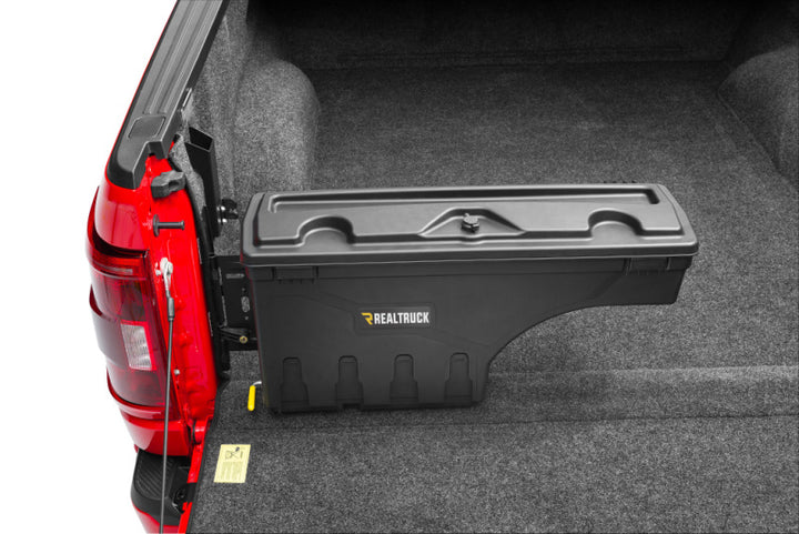 UnderCover 15-20 Ford F-150 Drivers Side SwingH1128-H1157 Case - Black Smooth - Bull Strap