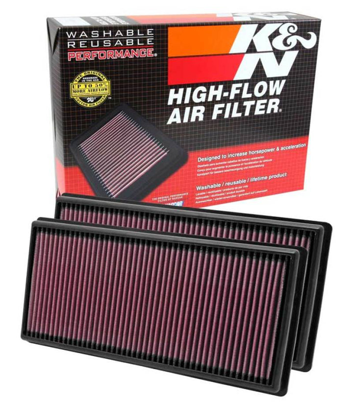 K&N Replacement Air Filter 09-13 Land Rover Range Rover / 10-13 LR4 / 10-13 Discovery - Bull Strap