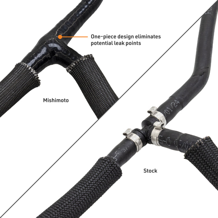 Mishimoto 11-14 Ford 6.7L Powerstroke Coolant Overflow Hose - Bull Strap