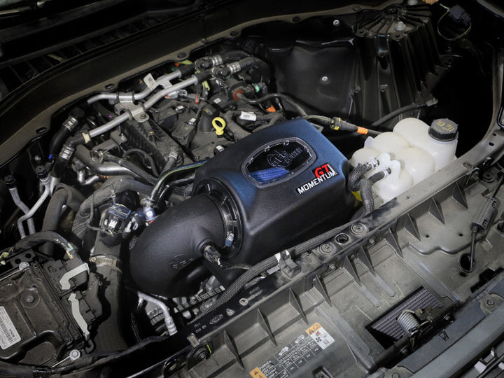 aFe 20-23 Ford Explorer L4 2.3L Momentum GT Cold Air Intake System w/ Pro 5R Filter - Bull Strap