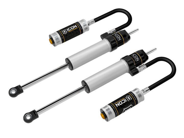 ICON 2007+ Toyota FJ / 2003+ Toyota 4Runner 1-3in Rear 2.5 Series Shocks VS RR - Pair - Bull Strap