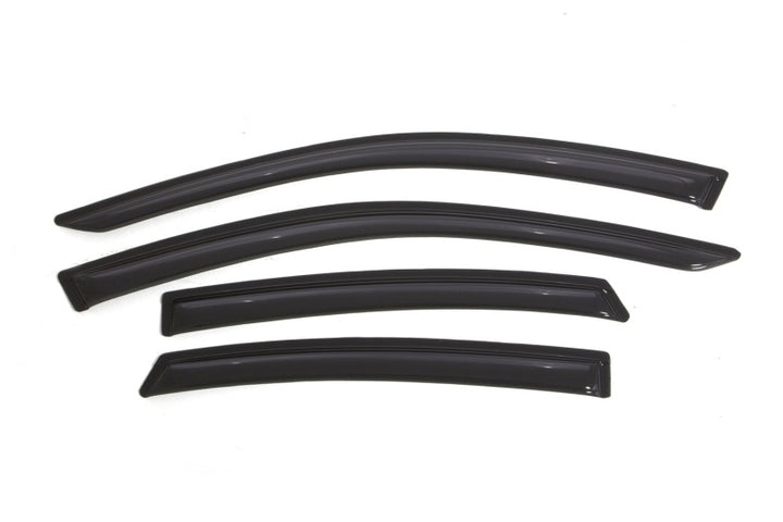 AVS 13-18 Nissan Altima Ventvisor Outside Mount Window Deflectors 4pc - Smoke - Bull Strap