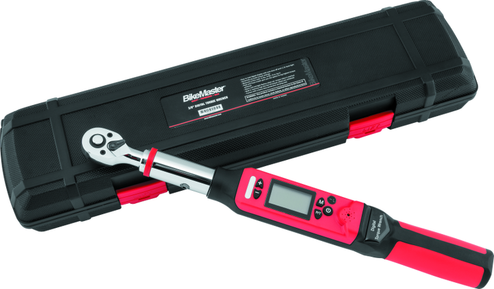 BikeMaster 3/8in Digital Torque Wrench - Bull Strap