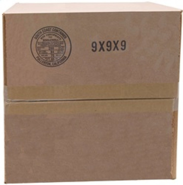 K&N Universal Rubber Filter Round Tapered 6in Flange ID x 7.5in Base OD x 5.25in Top OD x 6in Height - Bull Strap