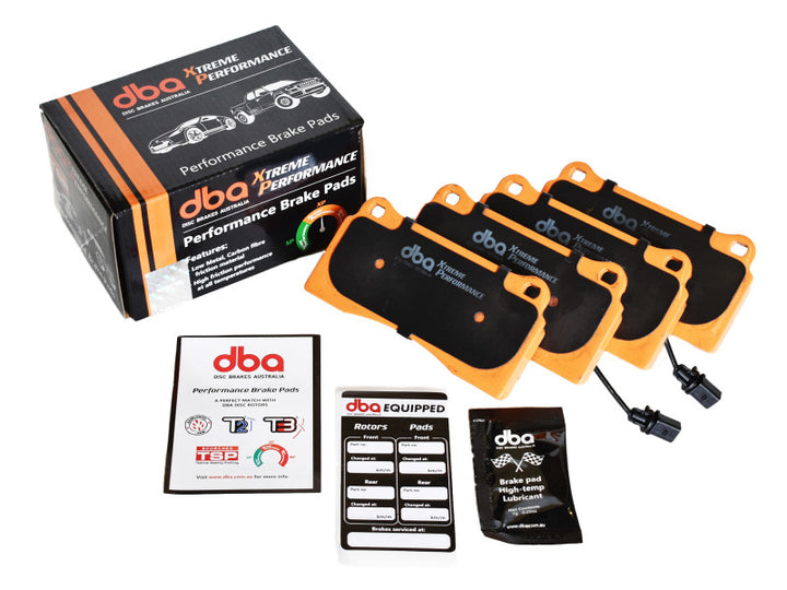 DBA 2015 Toyota Tacoma XP650 Front Brake Pads - Bull Strap