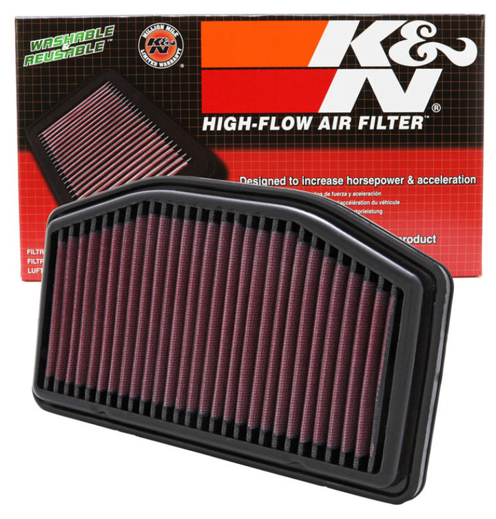 K&N 09-12 Yamaha YZF R1 Air Filter - Bull Strap