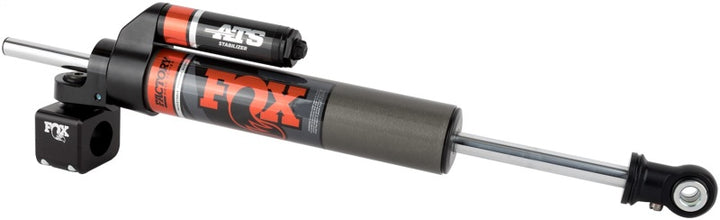 Fox 2007+ Jeep JK 2.0 Factory Series ATS Steering Stabilizer 22.15in Ext L - Orange Heritage Logo - Bull Strap