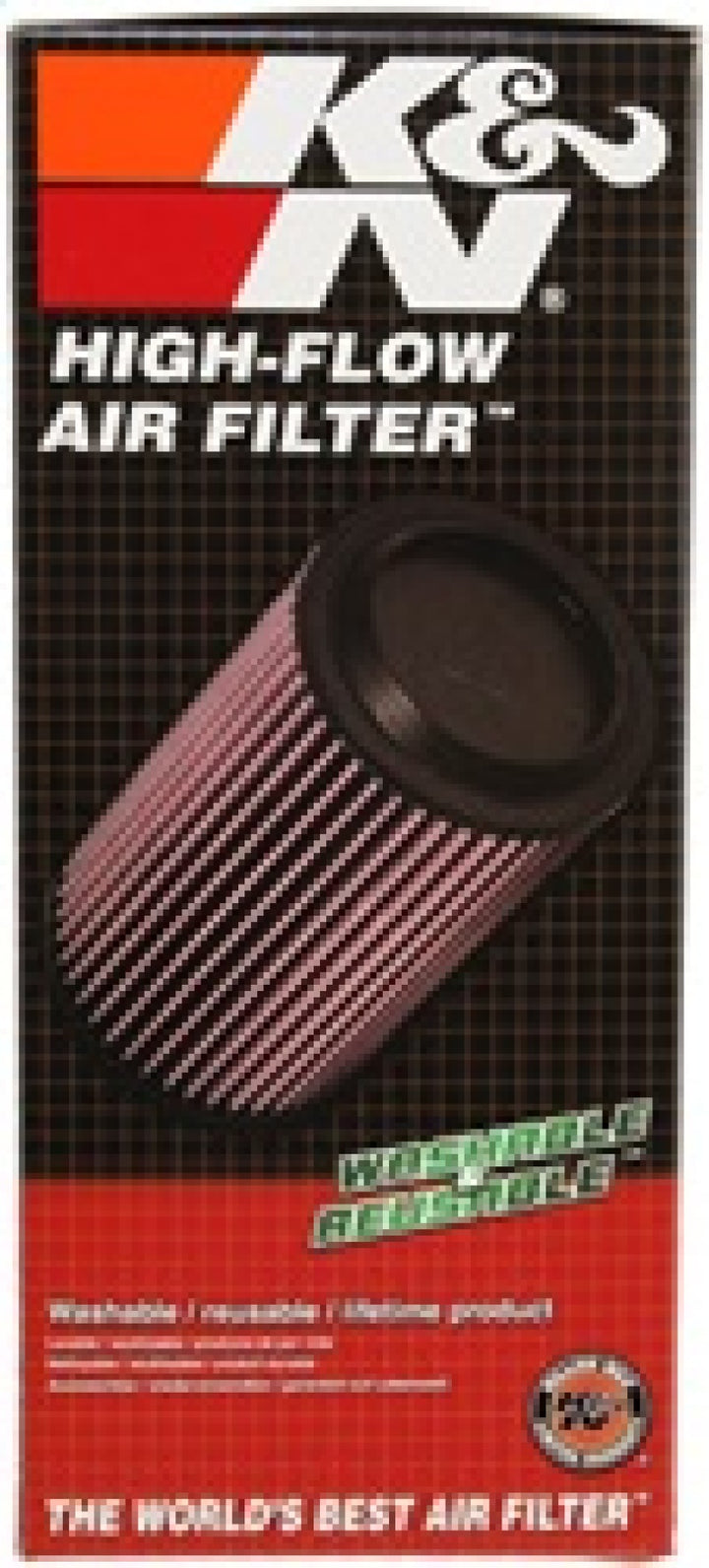 K&N 15-17 BMW X5 4.4L V8 F/I Drop In Air Filter - 2 Required - Bull Strap
