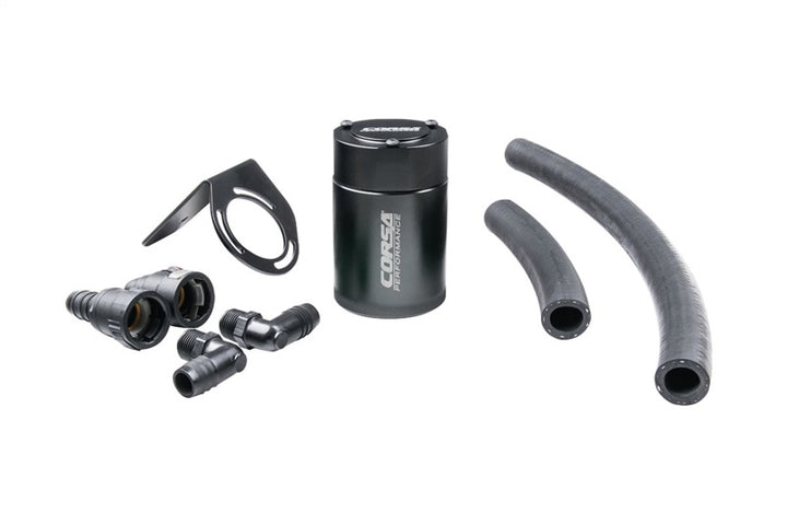 Corsa 2018-2023 Ford Mustang GT 5.0L V8 Oil Catch Can - Bull Strap
