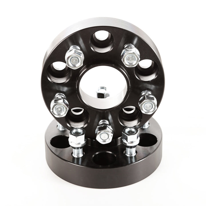 Rugged Ridge Wheel Spacers Black 1.25 inch 15-18 Renegade - Bull Strap