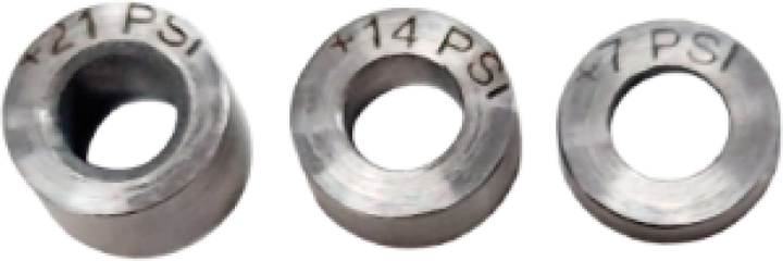 Boundary Nissan VQ (All Types) VHR Shim Kit (10/20/30 PSI) - 3 Shims - Bull Strap
