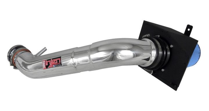 Injen 09-10 Ford F-150 2 valve V8 4.6L Polished Power-Flow Air Intake System - Bull Strap