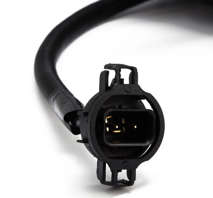 AlphaRex 07-13 Chevrolet Silverado/04-17 Tahoe DoubleTap Dual Color LED Proj Fog Lights - Wt/Ambr - Bull Strap