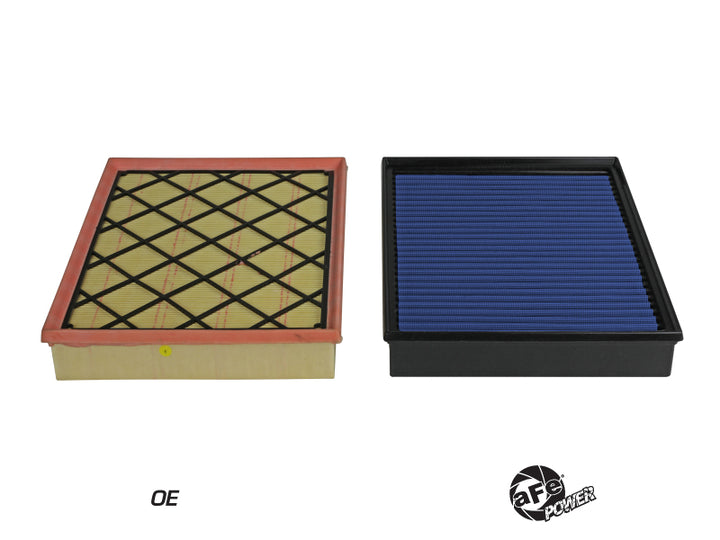 aFe MagnumFLOW OEM Replacement Air Filter w/ Pro 5R Media 2019 Ford Ranger L4-2.3L (t) - Bull Strap