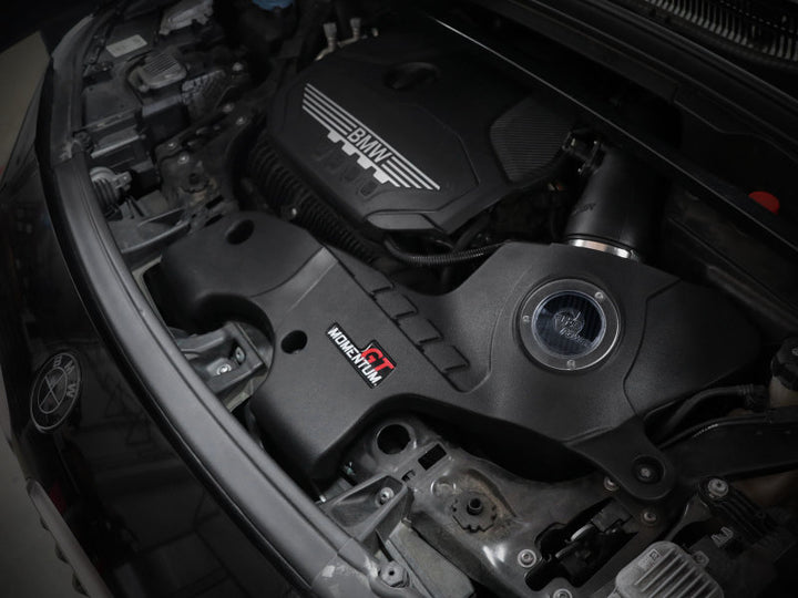 aFe 15-19 MINI Cooper S (F55/F56) L4 2.0L(t) B46 Momentum GT Cold Air Intake System w/ Pro 5R Filter - Bull Strap