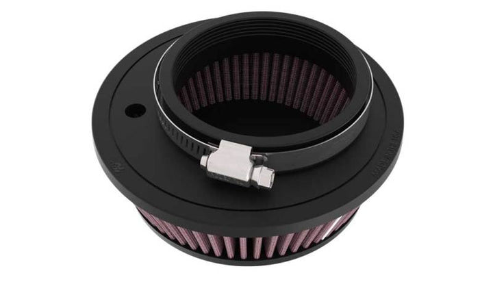 K&N Universal Rubber Filter 0.75in FLG 4.0625in OD 2.1875in Height - Bull Strap
