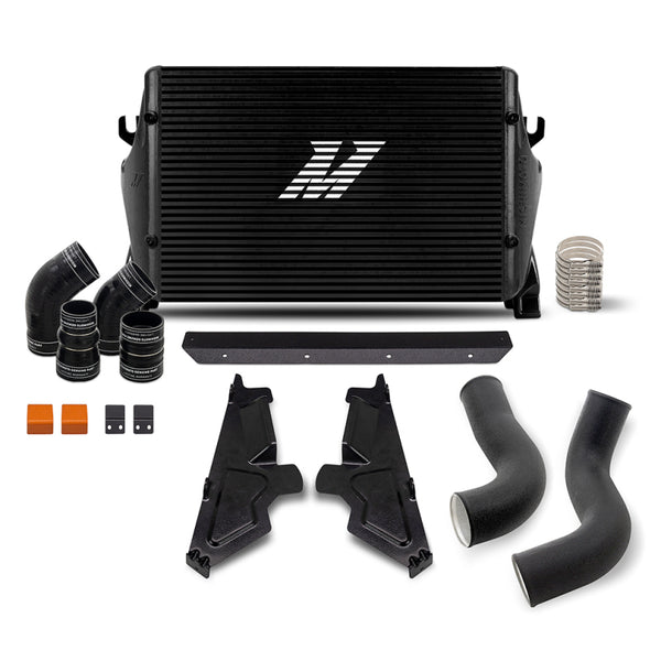Mishimoto 2019+ Dodge Ram 6.7L Cummins Intercooler Kit / BK Cooler - WBK Pipes - Bull Strap