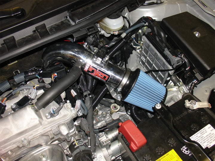 Injen 11+ Scion tC Black Short Ram Air Intake - Bull Strap